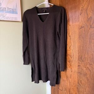 Nordstrom 100% Merino Wool Long Sweater
